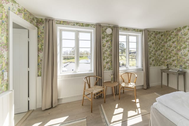 A room in the main building