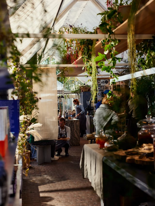 The greenhouse at Noma