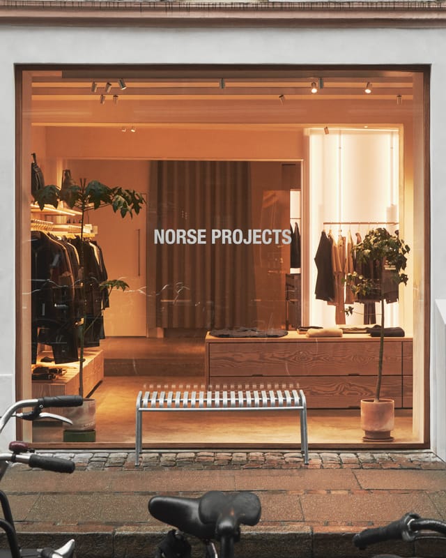 A Norse Projects shop seen from the street