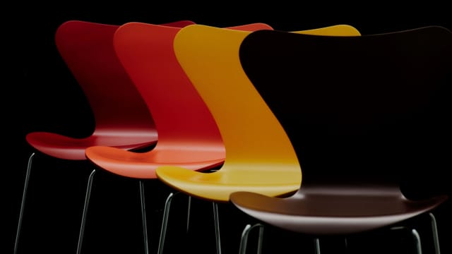 Series 7 chairs in four colours