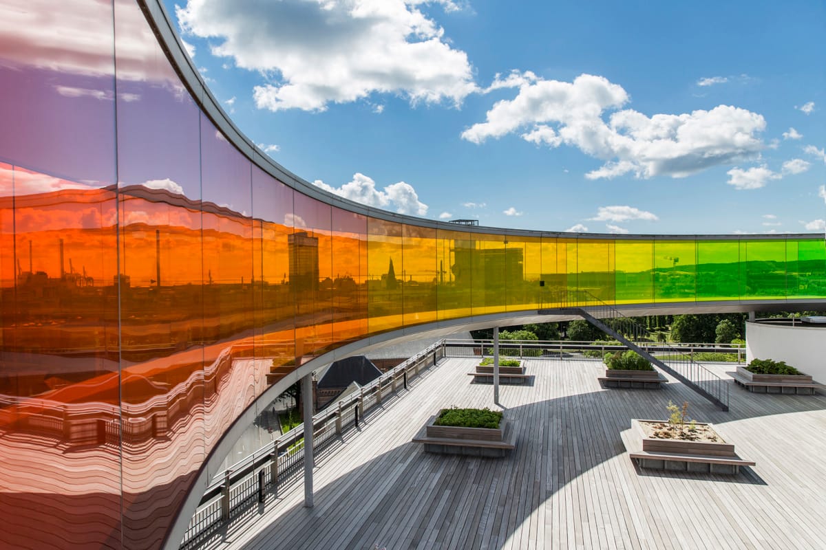 Your rainbow panorama on the roof of ARoS