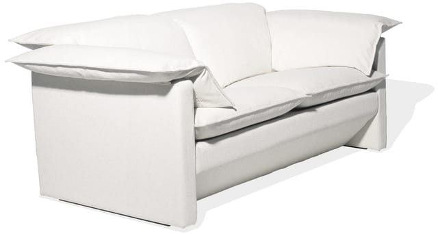 Stratos two-seater in white upholstery