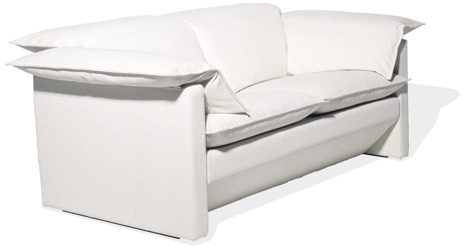 Stratos two-seater in white upholstery