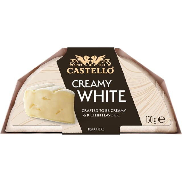 The 150 g half-moon of Creamy White