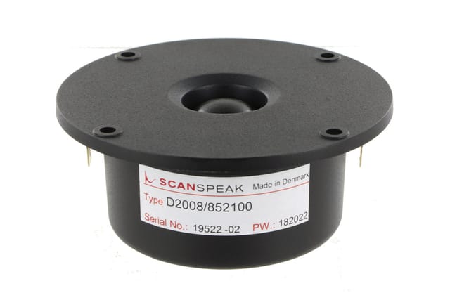 The D2008/852100 tweeter from the side