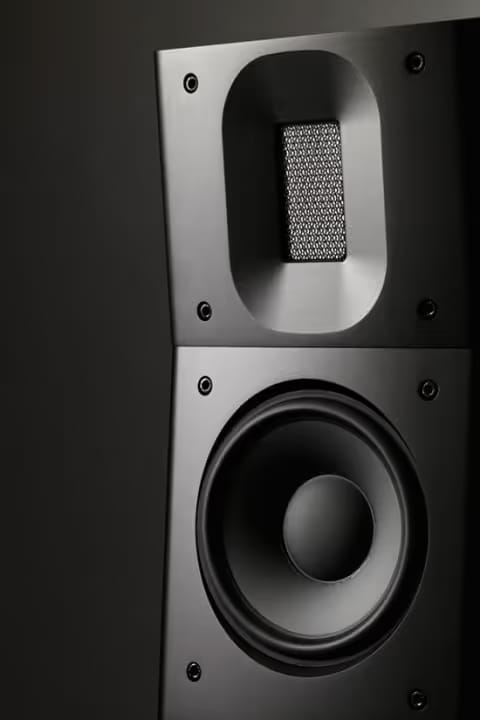 Detail of the D1.1 front baffle