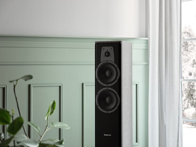 Contour 30i floor speaker in a room