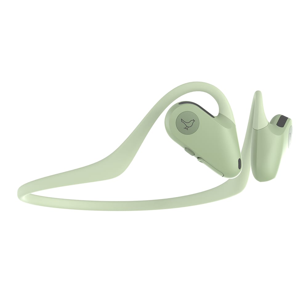 UP open-ear headphones in green
