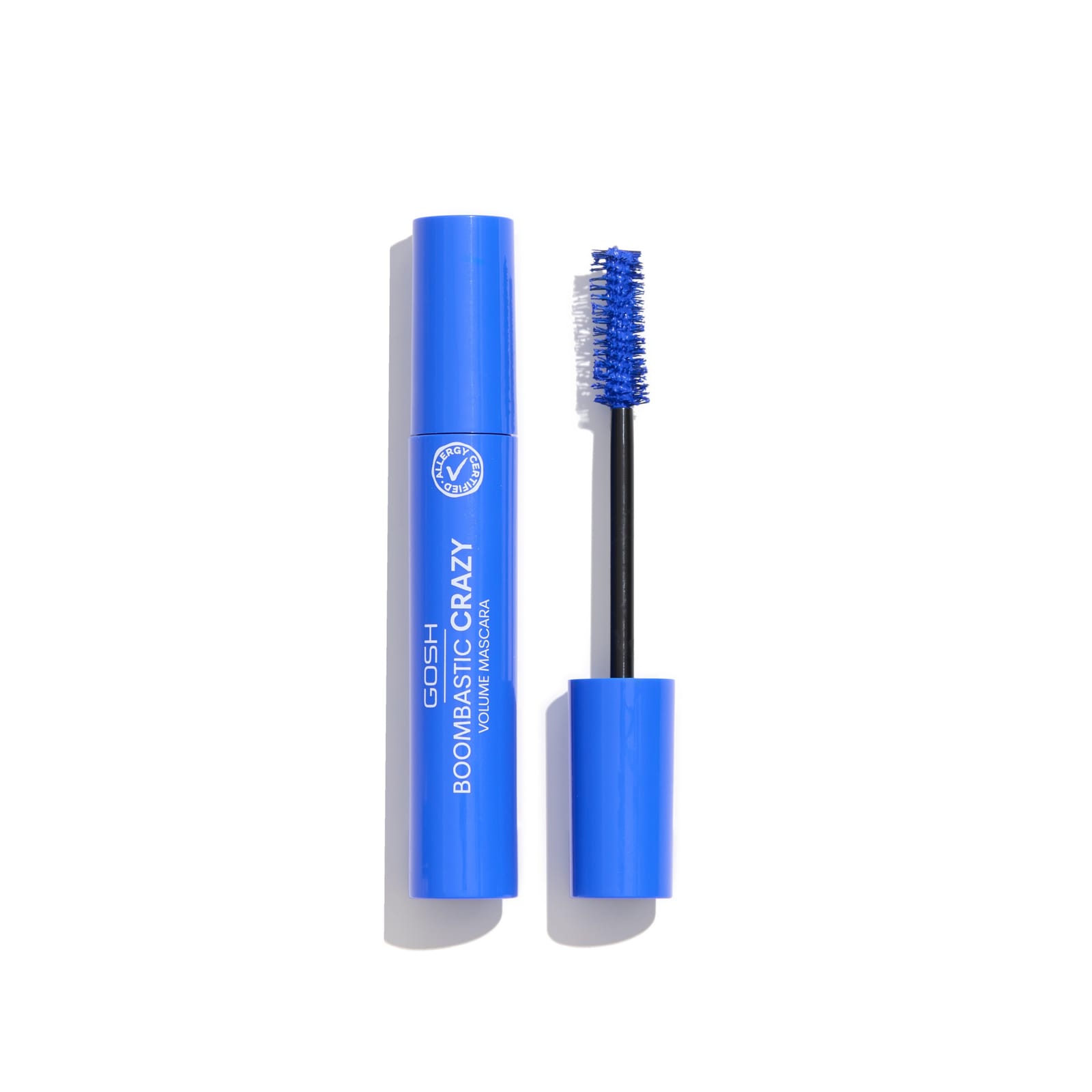 Boombastic Crazy Mascara in 002 Crazy Blue, tube and brush