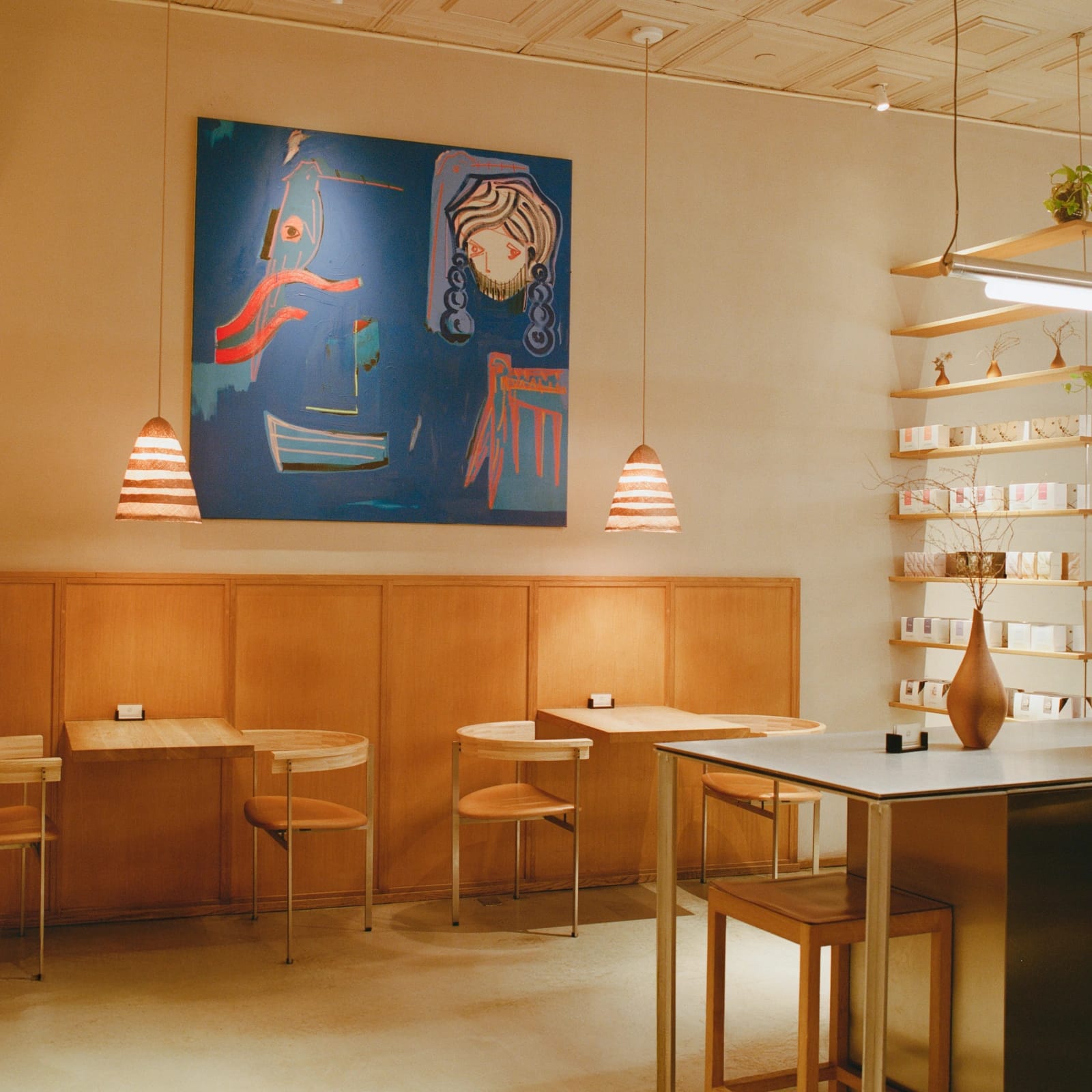 The La Cabra café in SoHo, New York