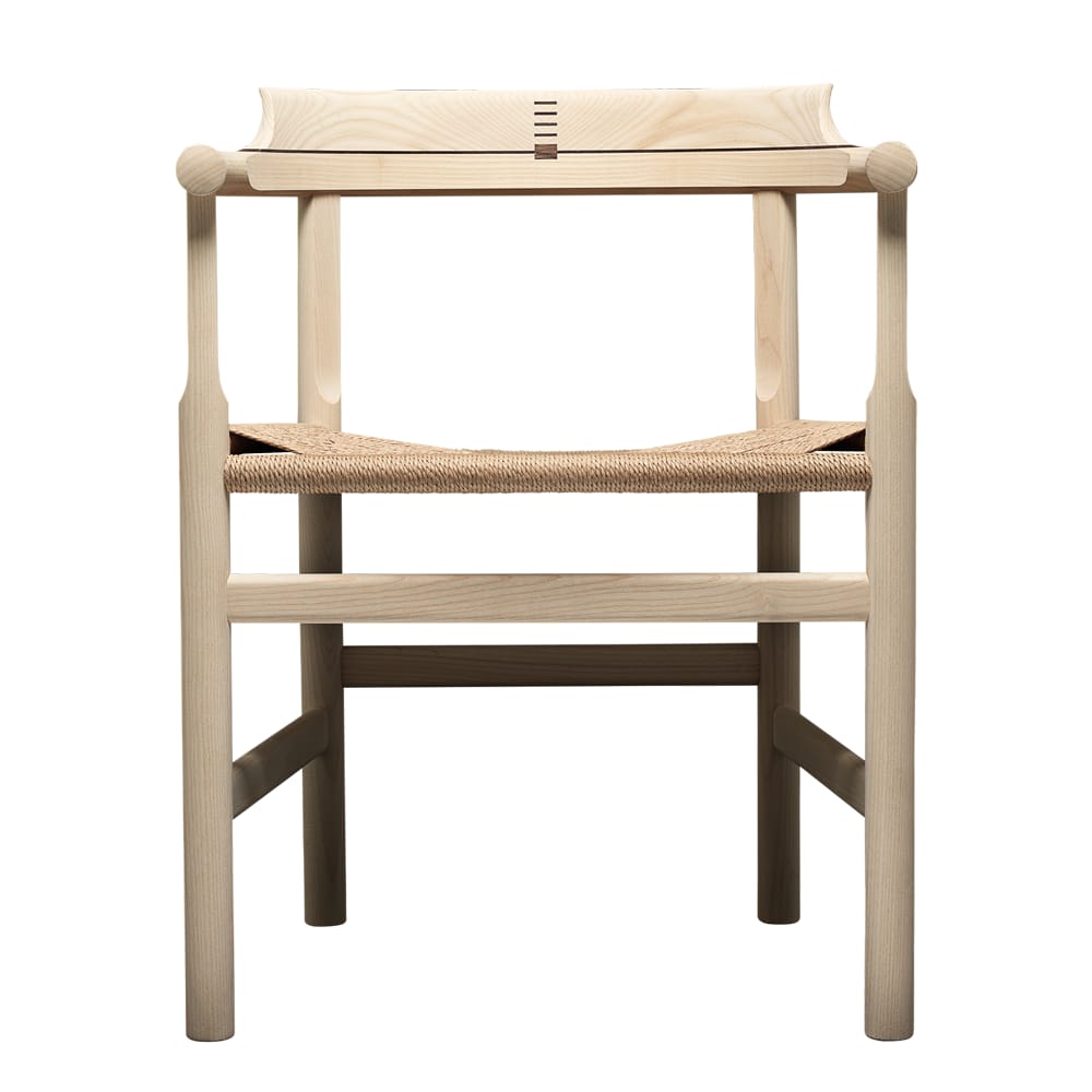 The pp62 in ash with a paper-cord seat