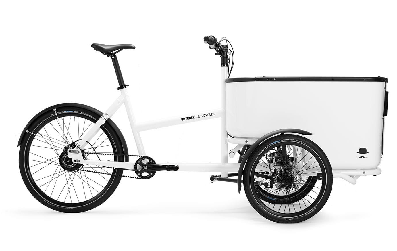 The MK1 in white, from the side