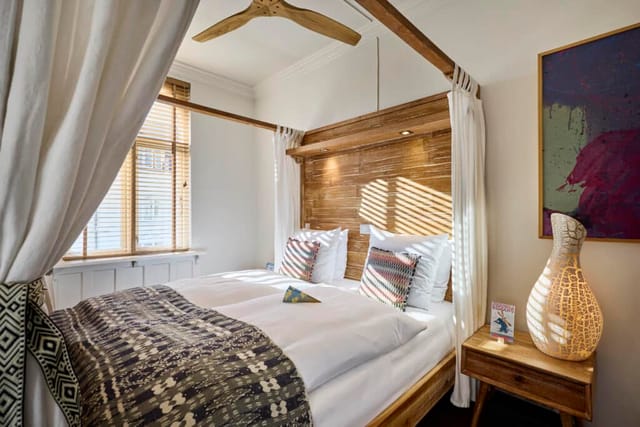 A double room at Axel Guldsmeden