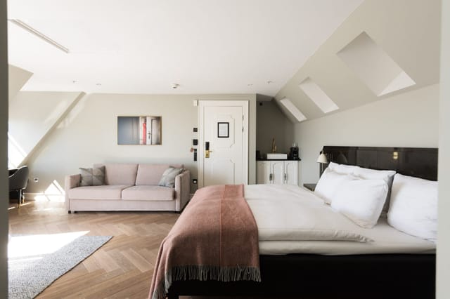 The penthouse room