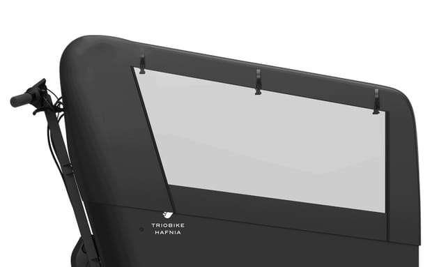 The hafnia's hood with its side window
