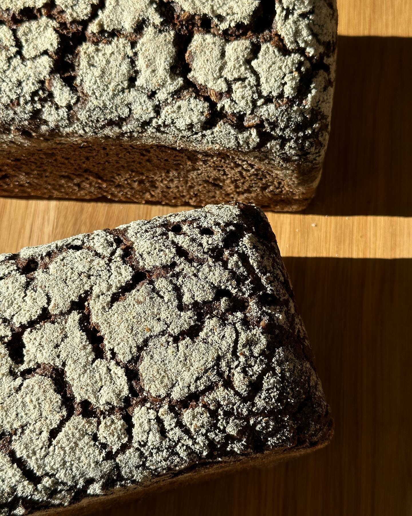 Two Everyday Rye loaves