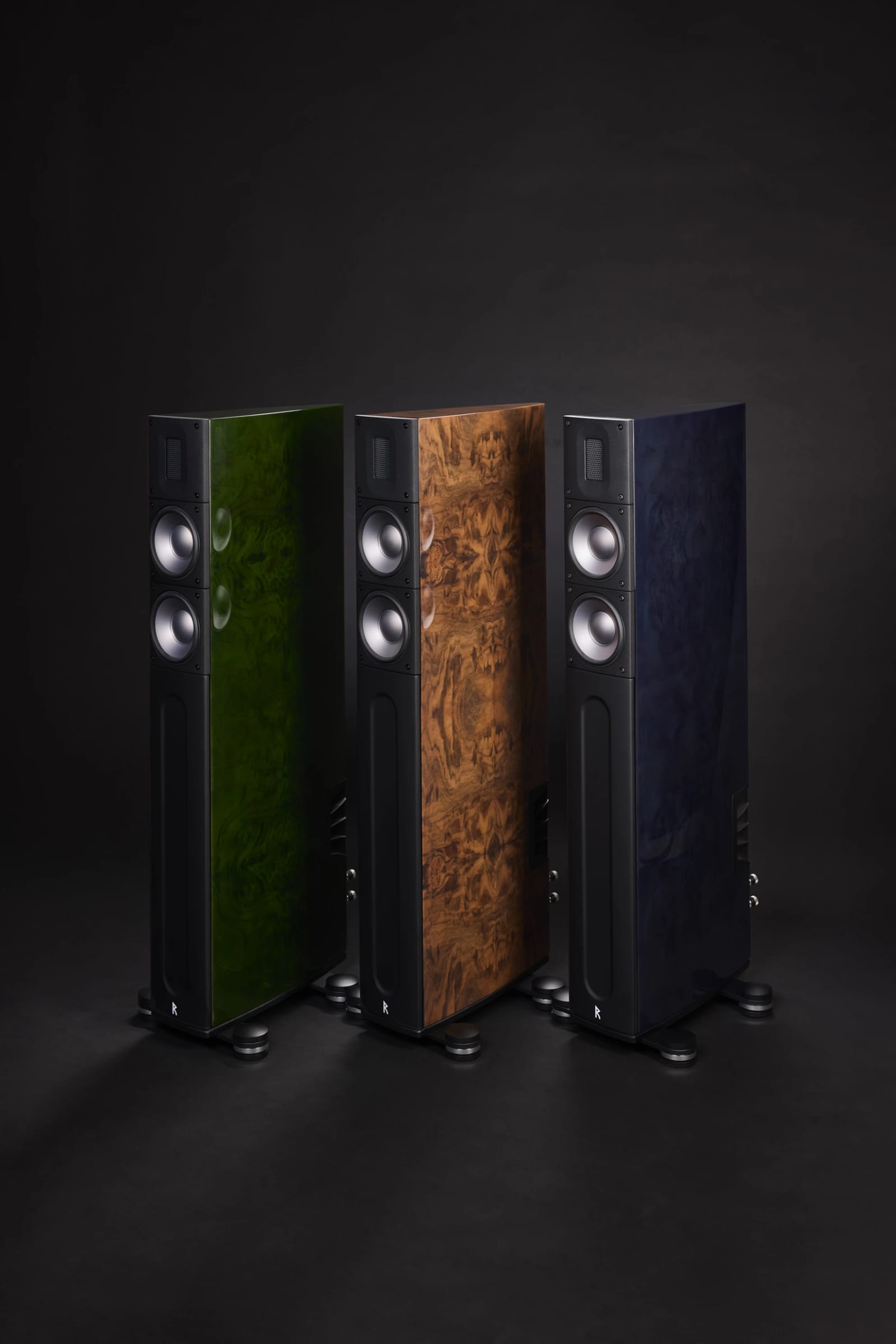 The X2t 25th Anniversary in its three finishes