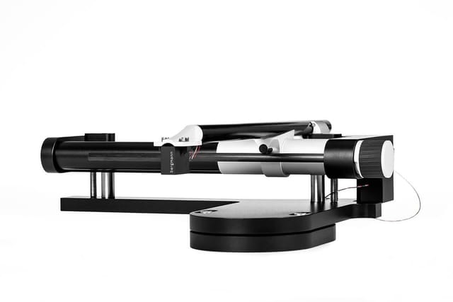 The Odin tonearm on its armboard