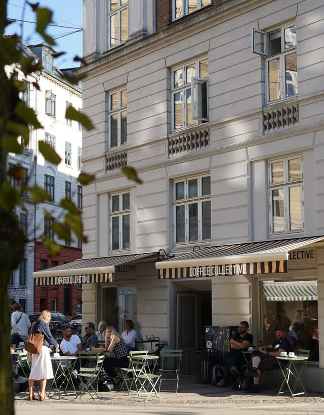A Coffee Collective coffee bar in Copenhagen