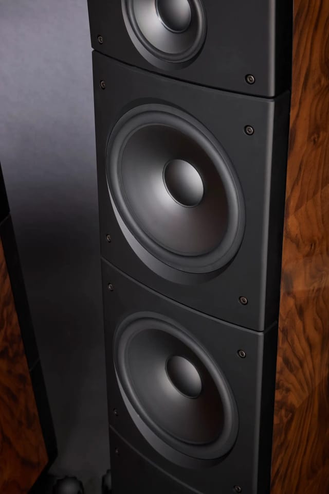 The TD3.10's 10-inch bass drivers