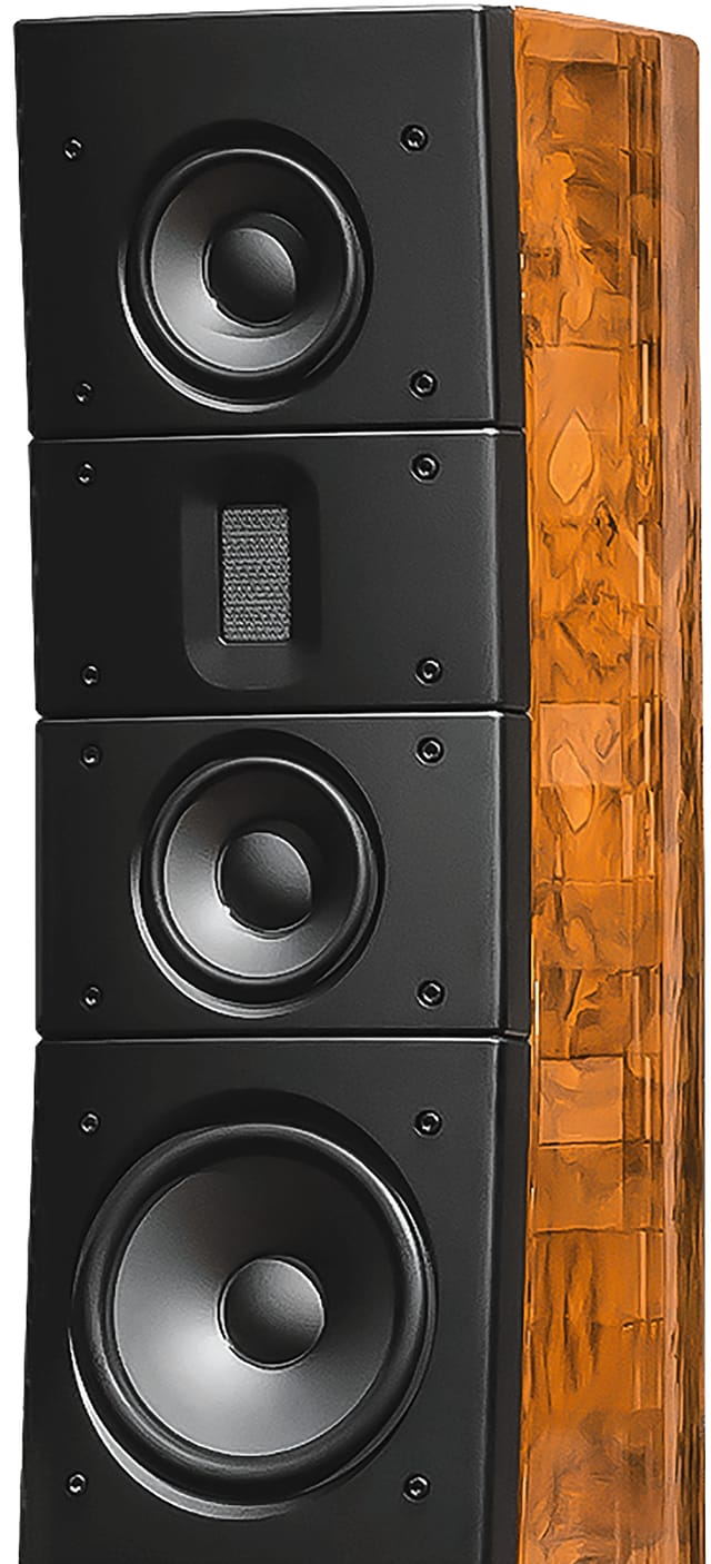 TD3.8 drivers and ribbon tweeter