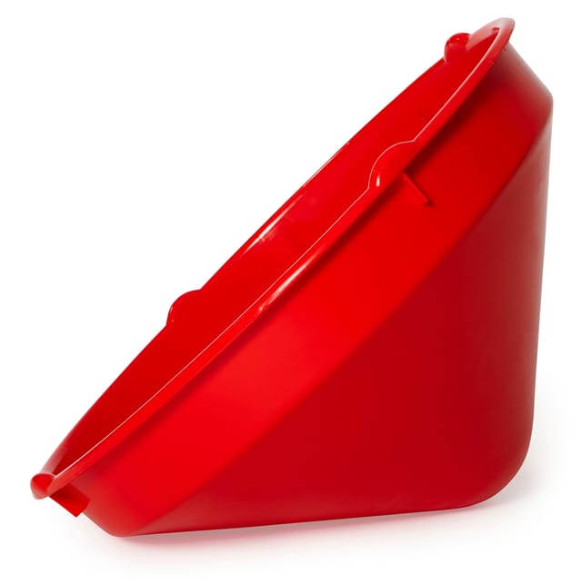 The red Gonge Top seen from the side