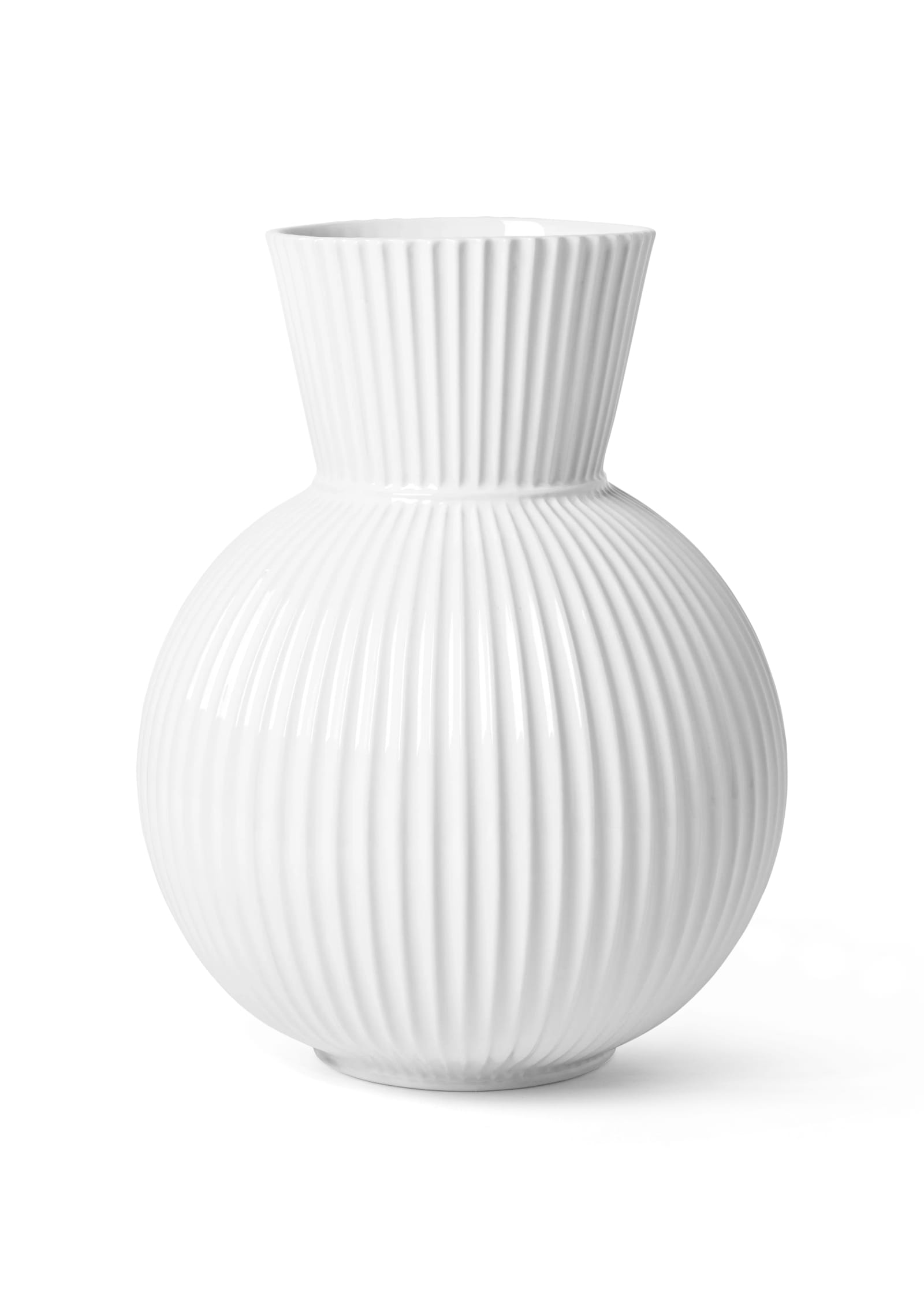 Tura vase, 34 cm, white porcelain