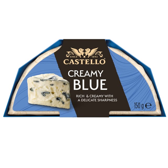 The 150 g half-moon of Creamy Blue
