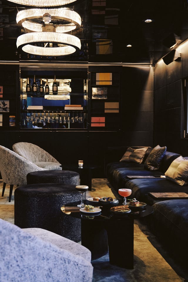 The lounge bar