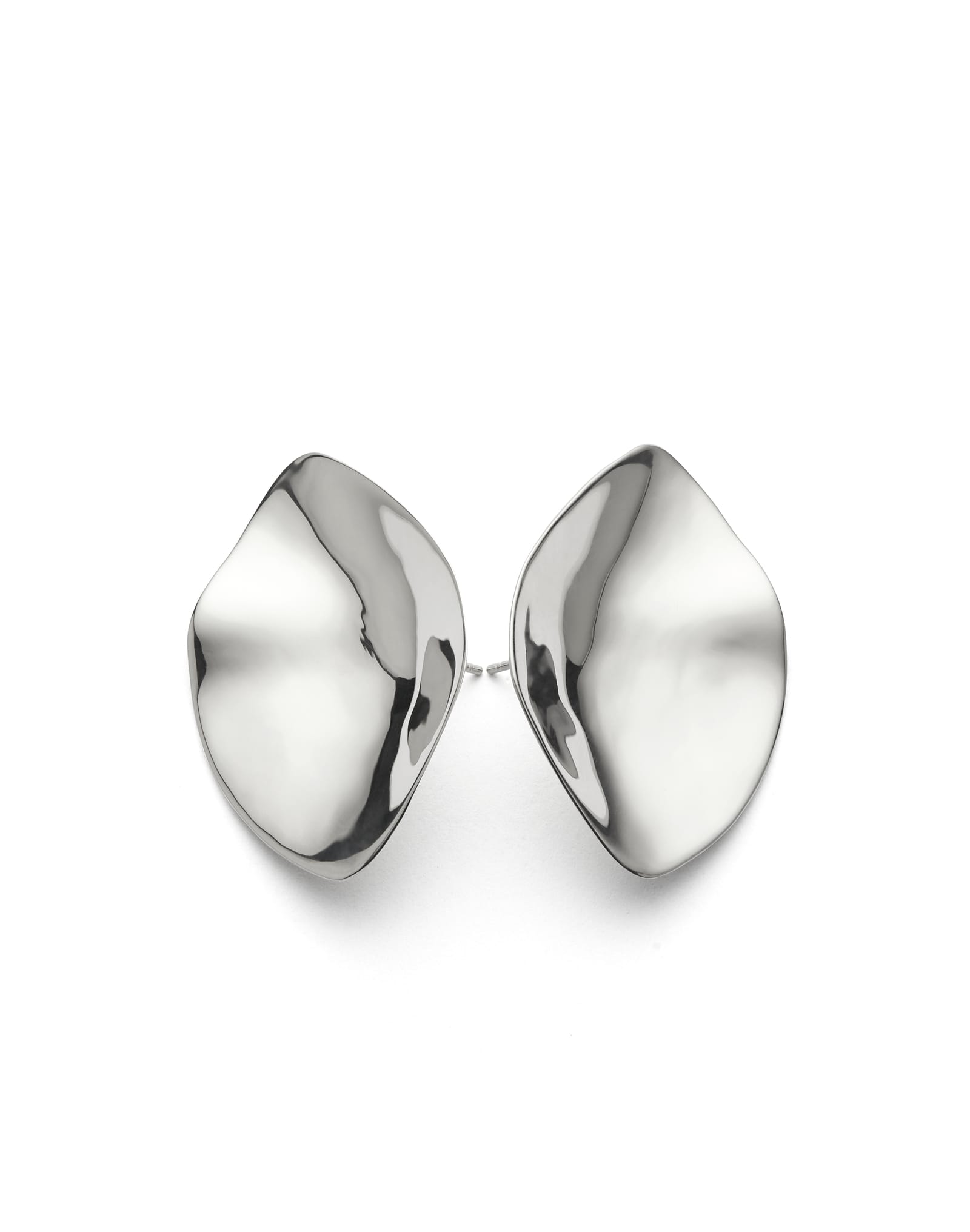 Lumen earrings in sterling silver