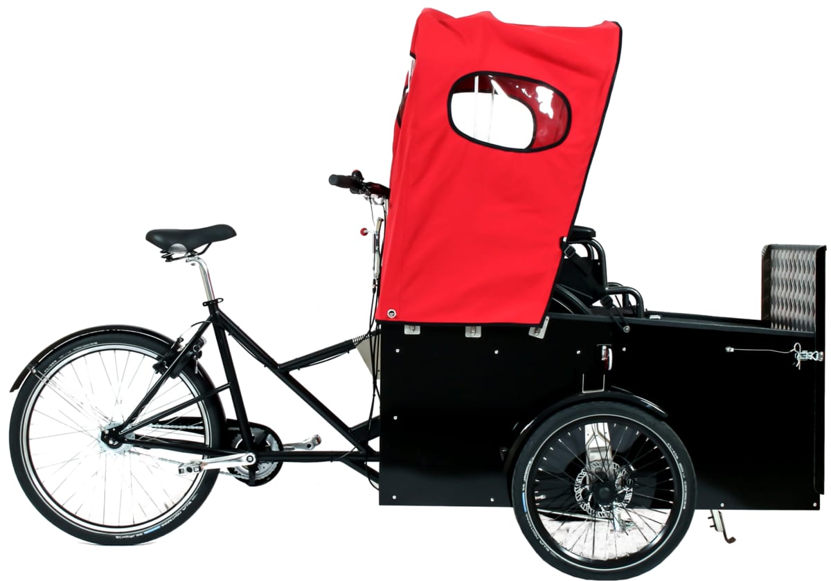 The Nihola FLEX2 from the side