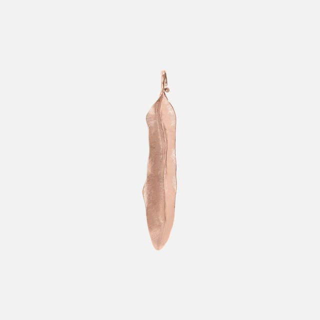 A Leaves pendant in 18 carat rose gold