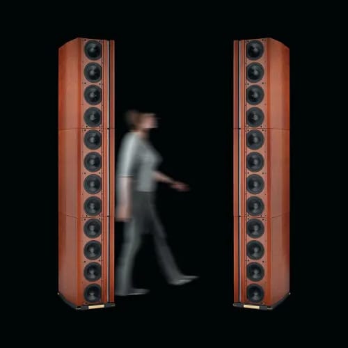 A pair of Megaline columns