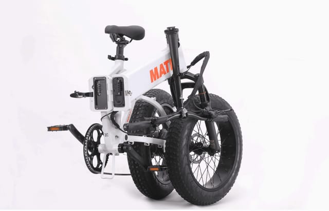 The MATE X EVO folded
