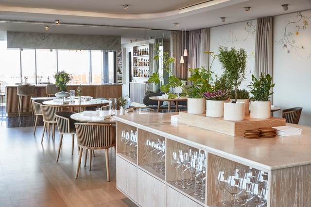 The dining room at Geranium