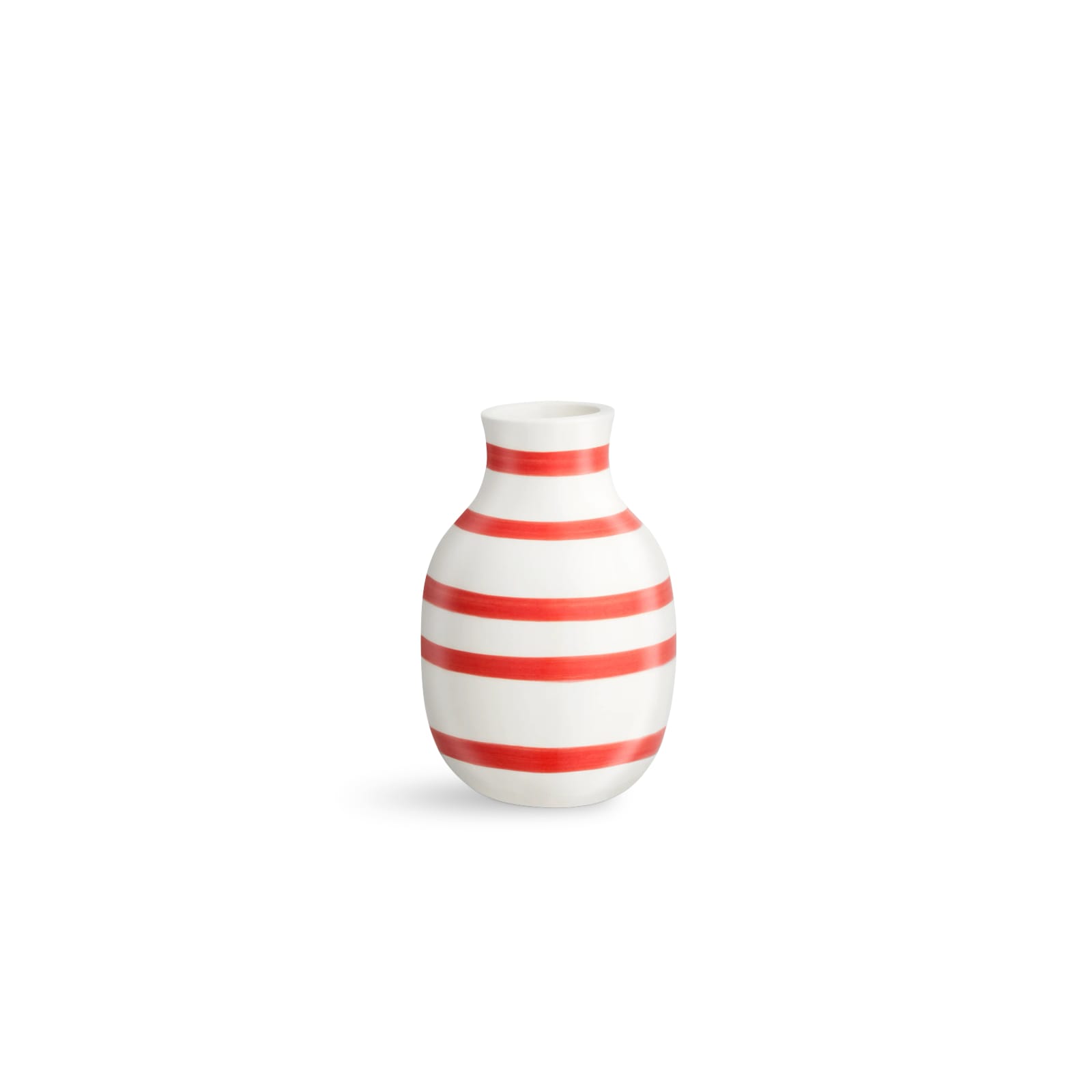 Omaggio vase, scarlet