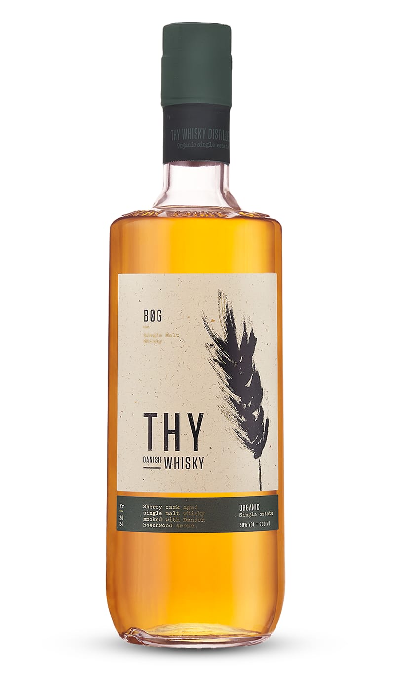 A bottle of Bøg single malt