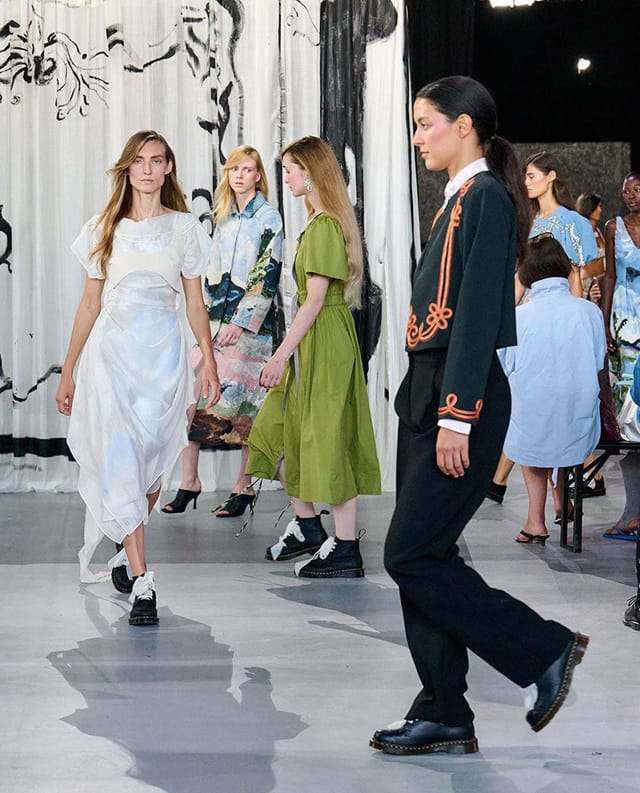 Looks from the spring 2027 show in Copenhagen