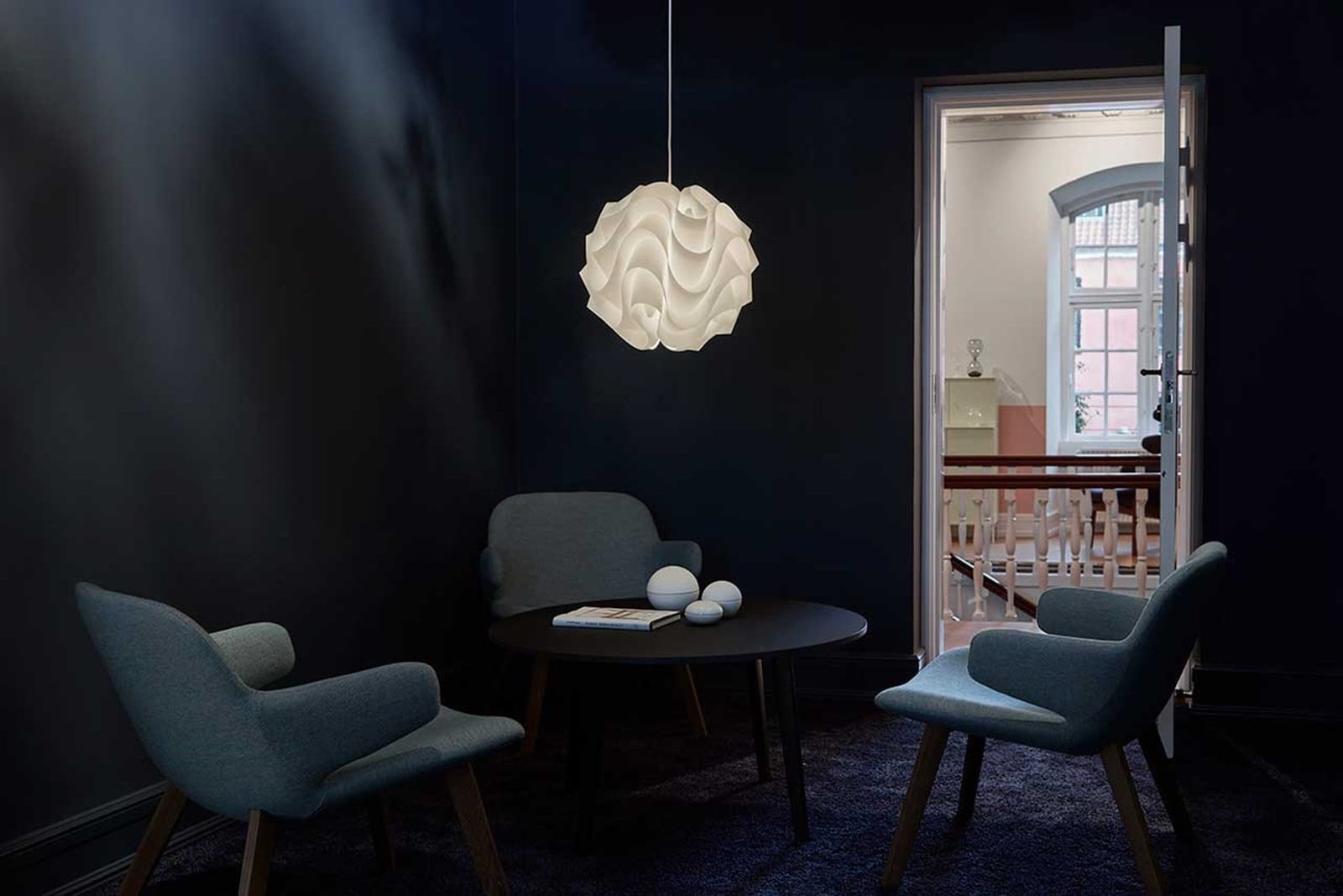 Model 172 pendant over a table