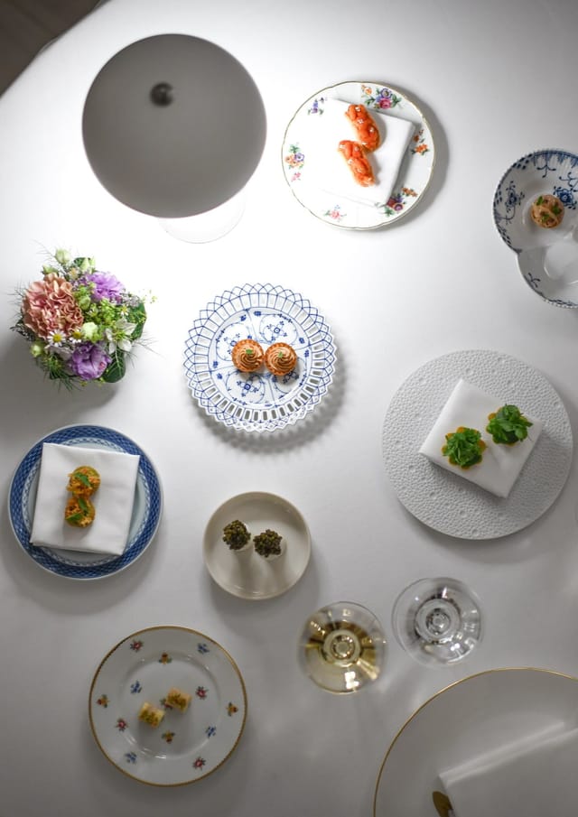 Snacks from the signature menu